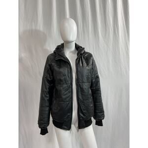 Giorgio Brato Black Down Jacket Size 10